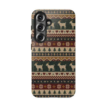 Fair Isle Goats Tough Case