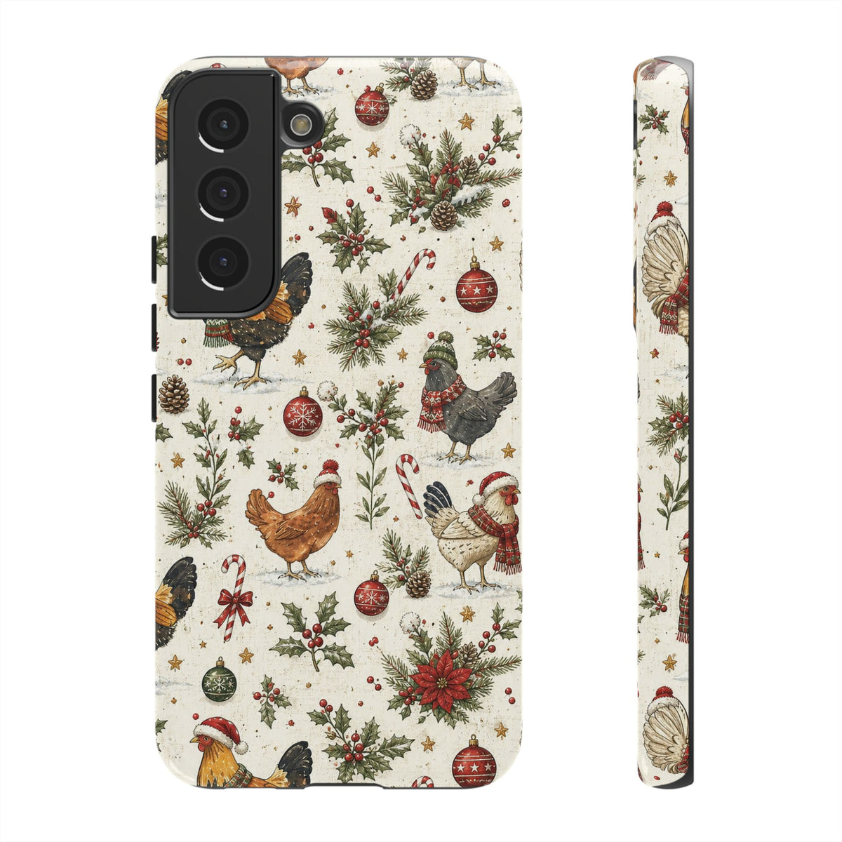 Santa Hens Tough Case