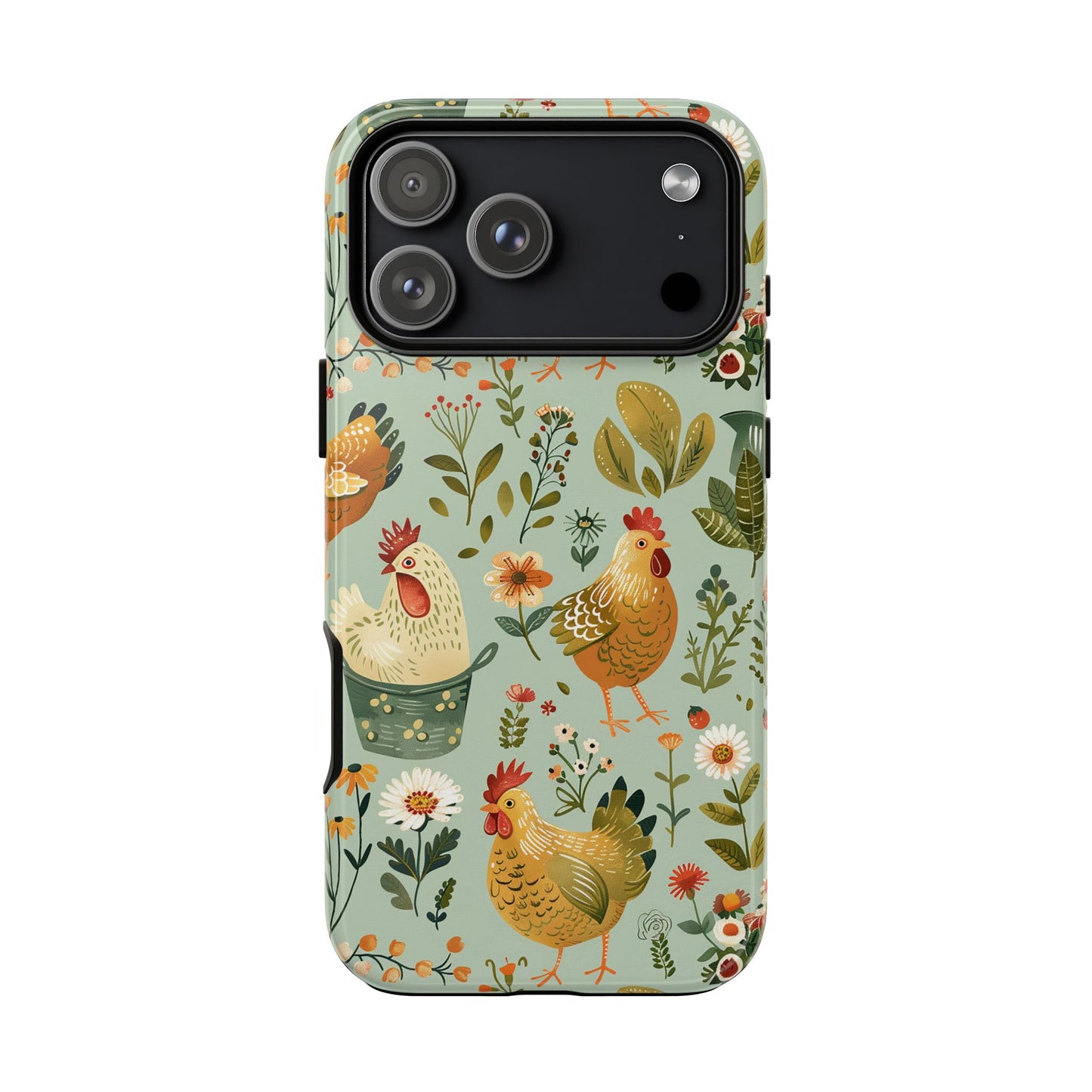 Garden Chickens Tough Phone Case