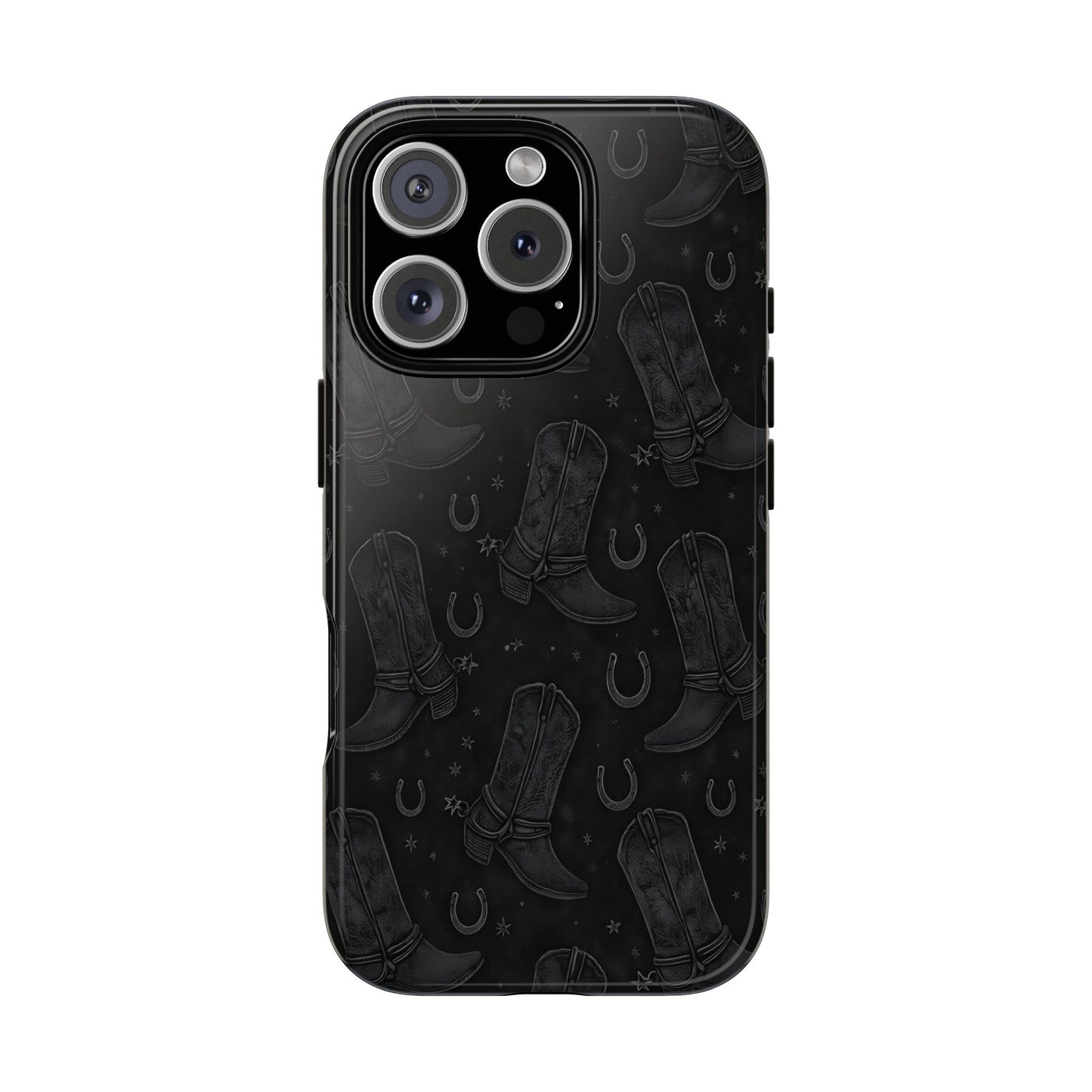 Western Noir Boots Tough Case