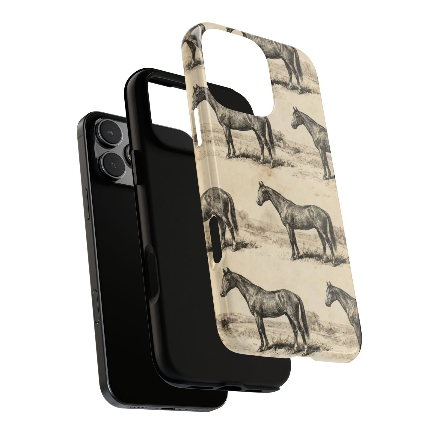 Vintage Horses Tough Case