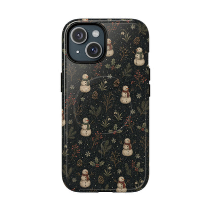 Midnight Snowmen Magnetic Case