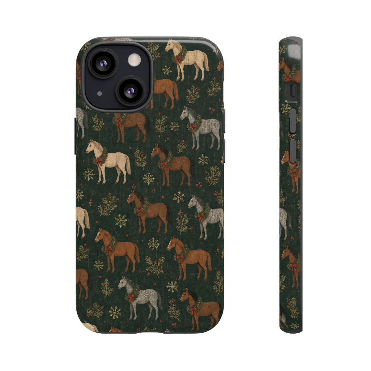 Wreath Horses Tough Case