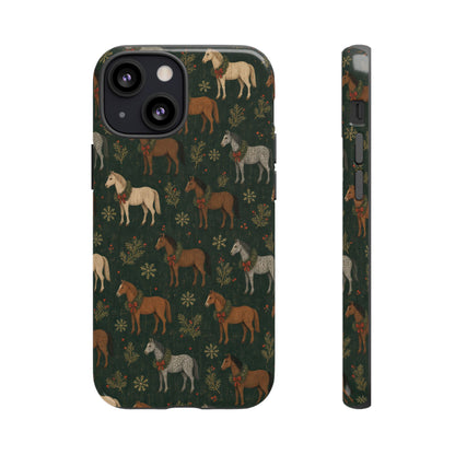 Wreath Horses Tough Case