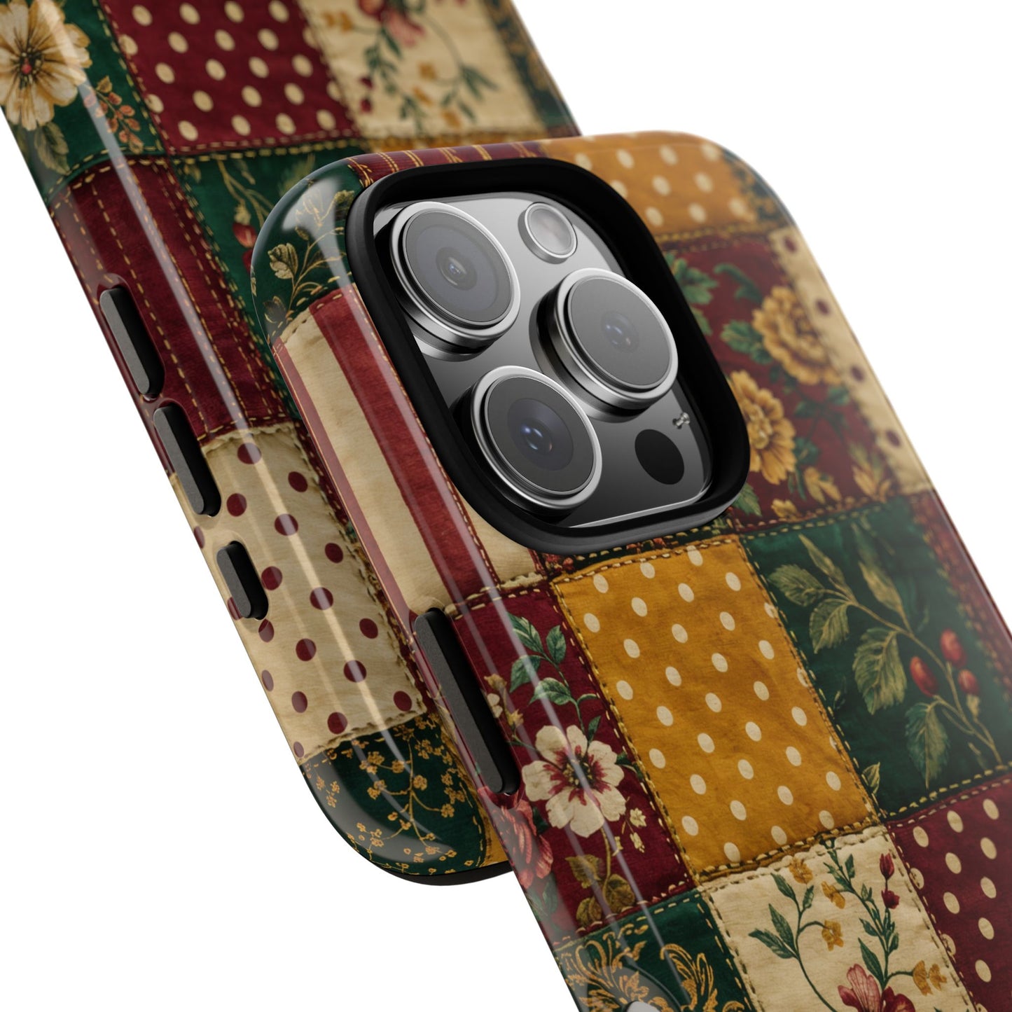 Jewel Tone Patchwork Tough Case