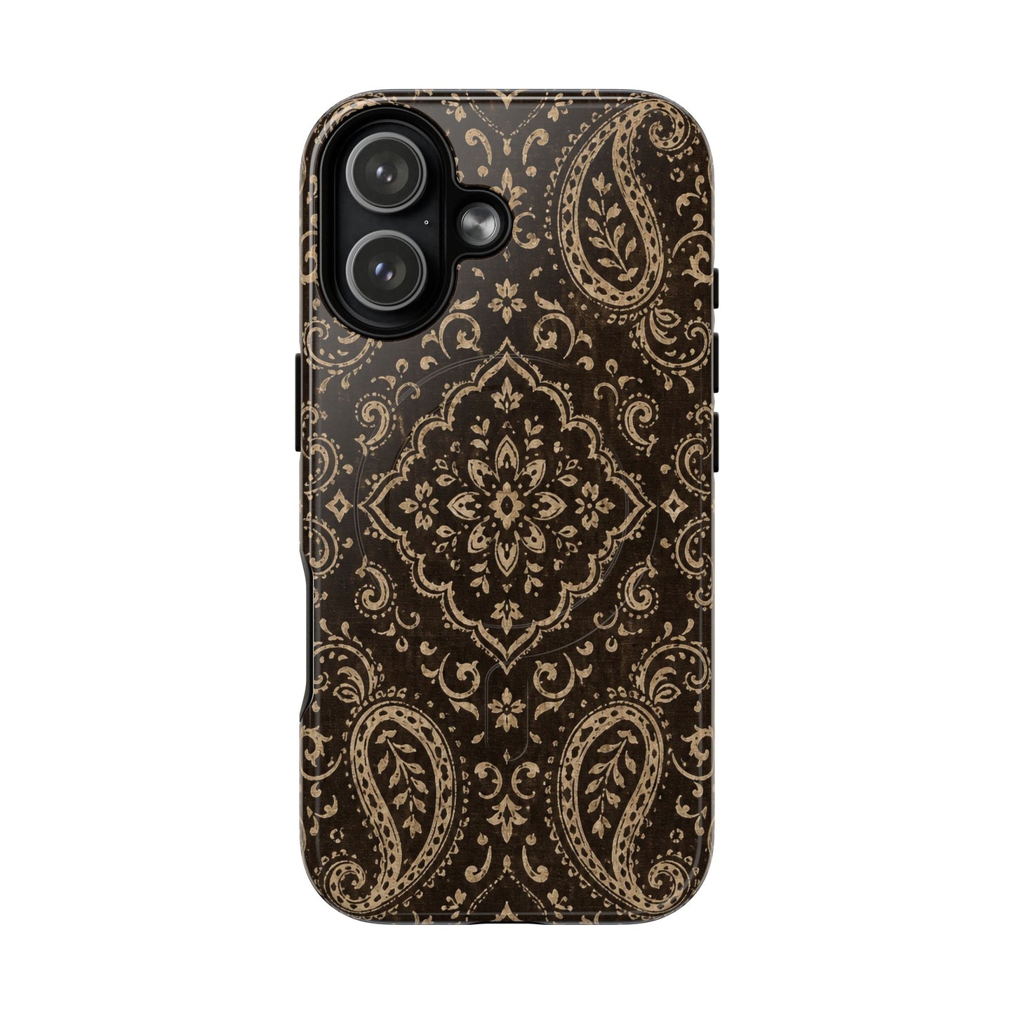 Chocolate Paisley Magnetic Case
