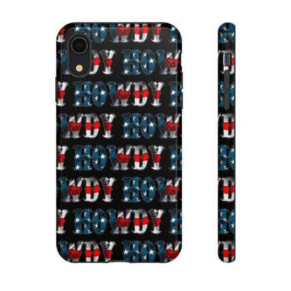 Patriotic Howdy Tough Case