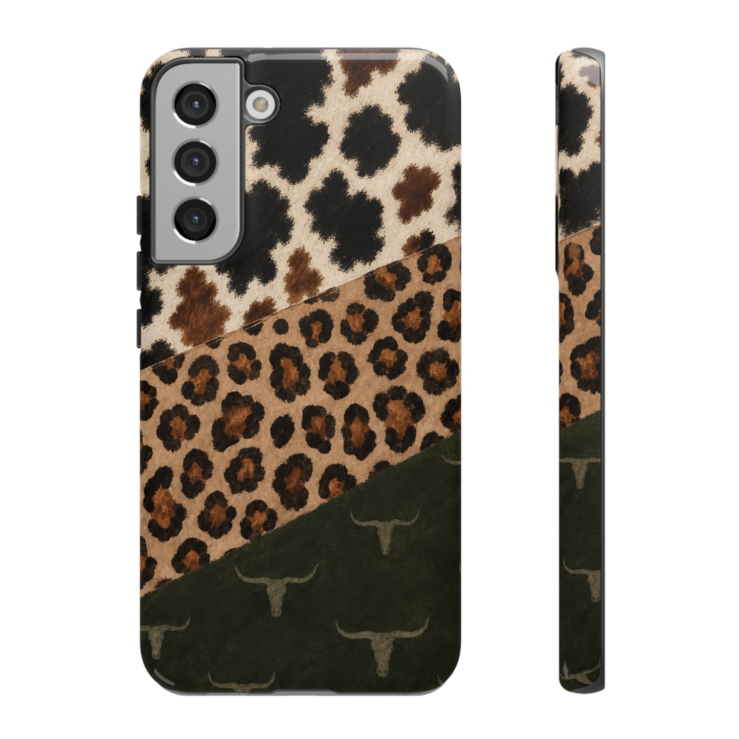 Leopard Longhorn Tough Case