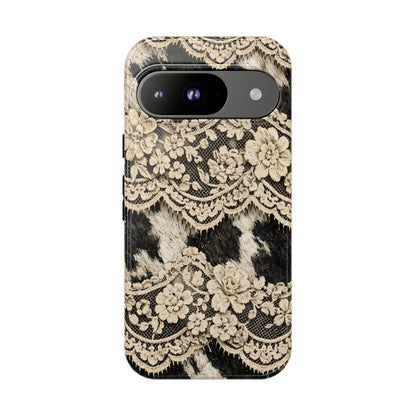 Cowhide Lace Tough Case