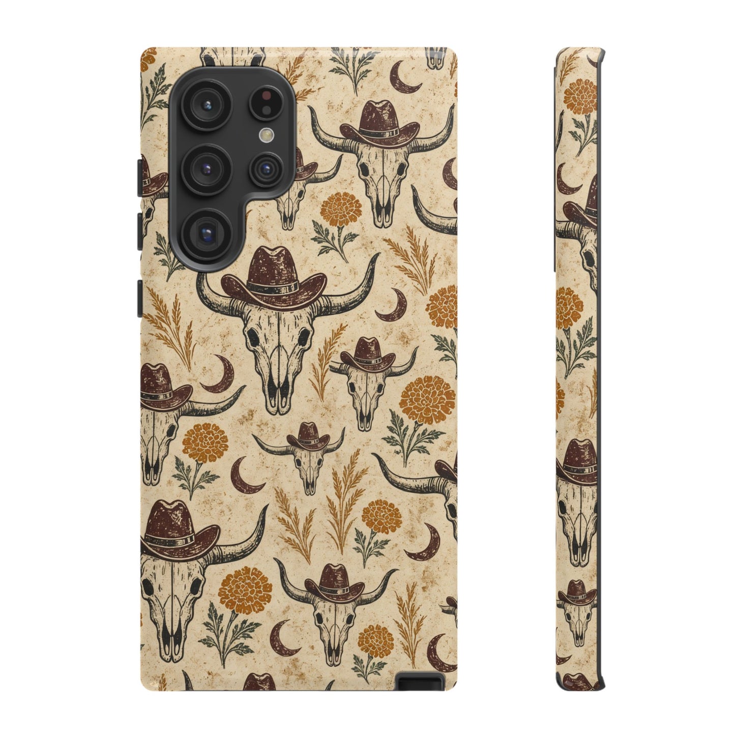Marigold Skull Tough Case