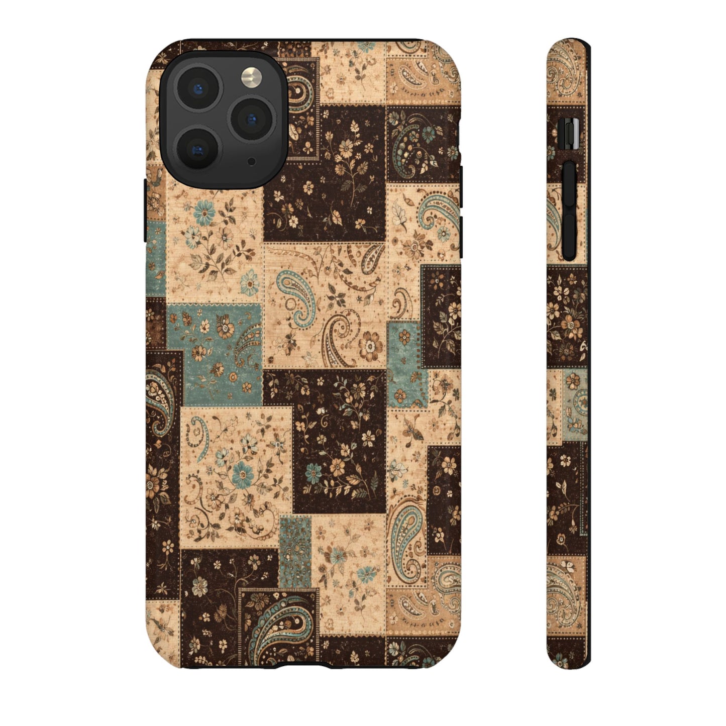 Chocolate Patchwork Tough Case