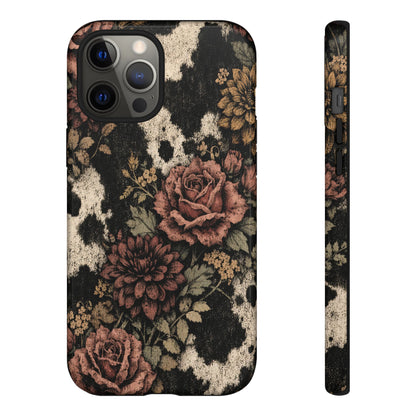 Cowhide Bloom Tough Case