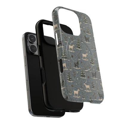 Snowy Goats Magnetic Case