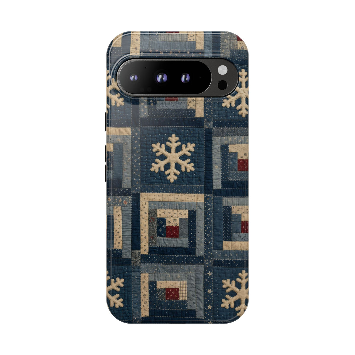 Snowflake Quilt Tough Case