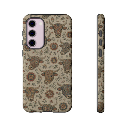 Folk Longhorn Tough Case