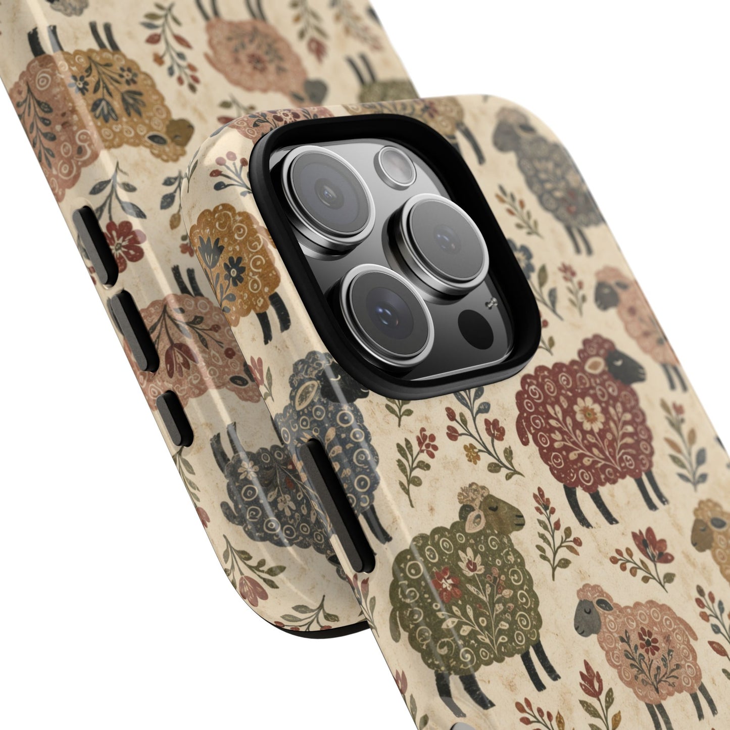 Folk Sheep Tough Case