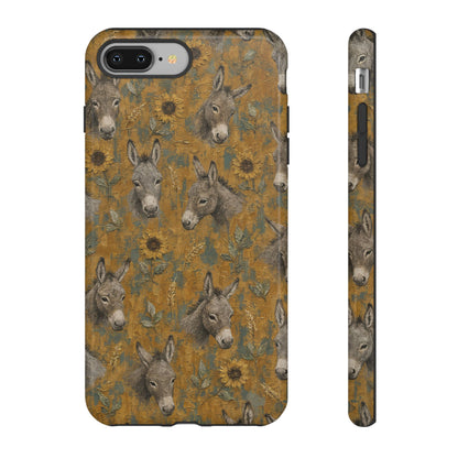 Donkey Sunflower Tough Case