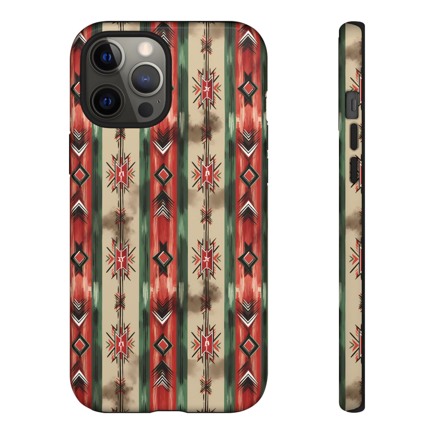 Christmas Aztec Stripes Tough Case