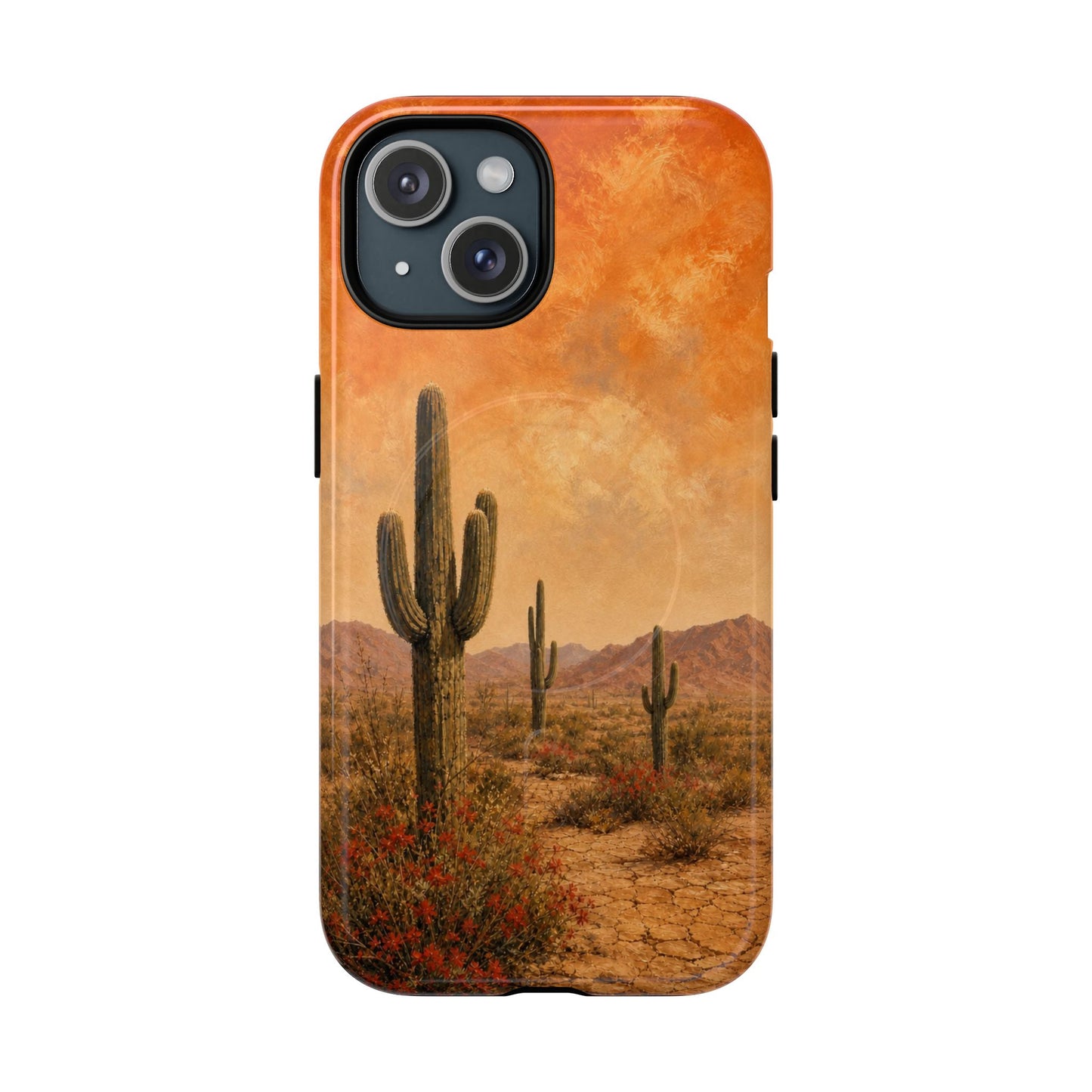 Sunset Cacti Magnetic Case
