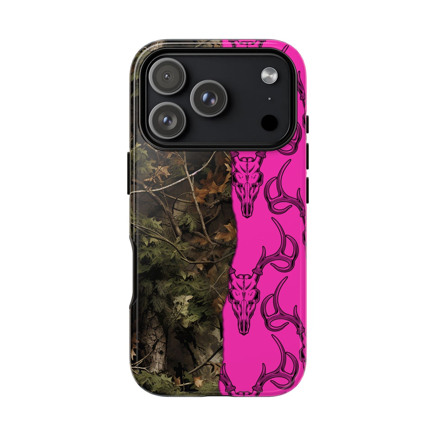 Camo Deer Skulls Pink Tough Case