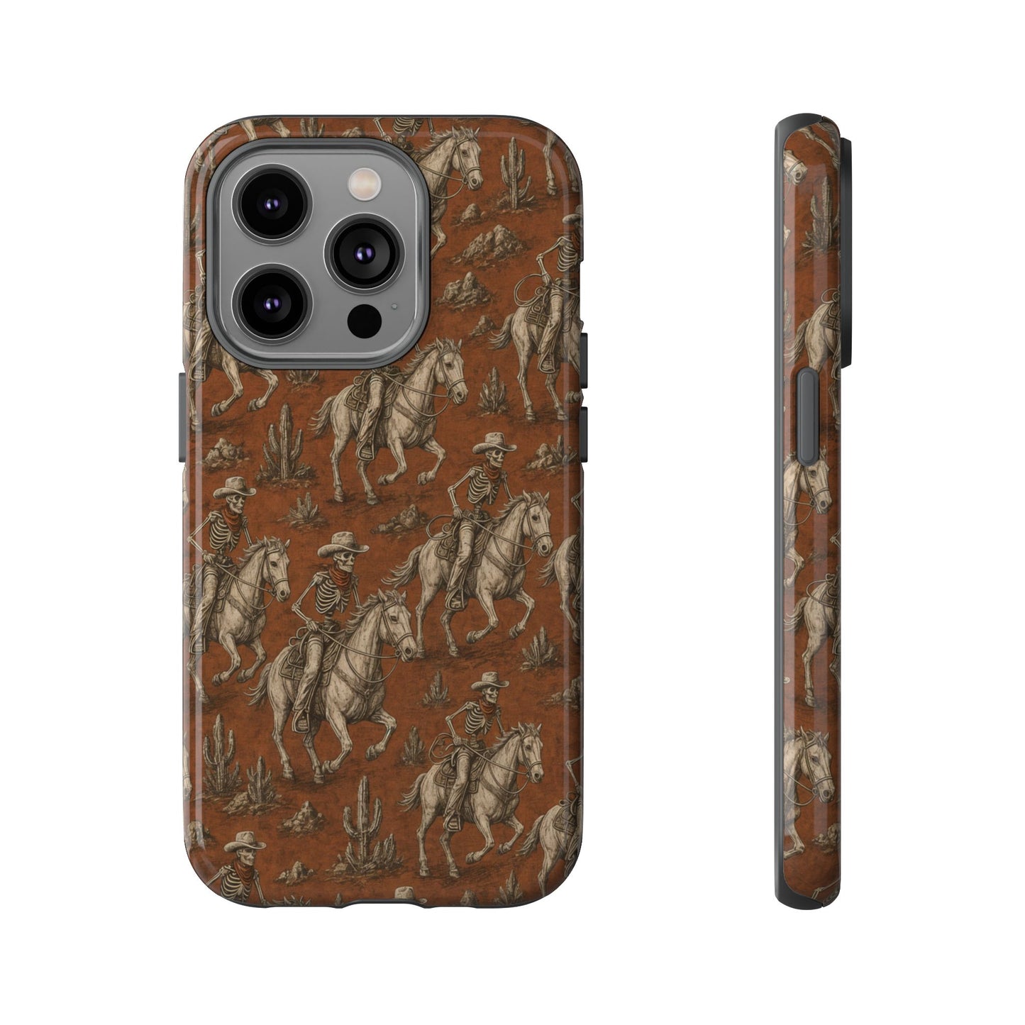 Skeleton Cowboy Ride Tough Case
