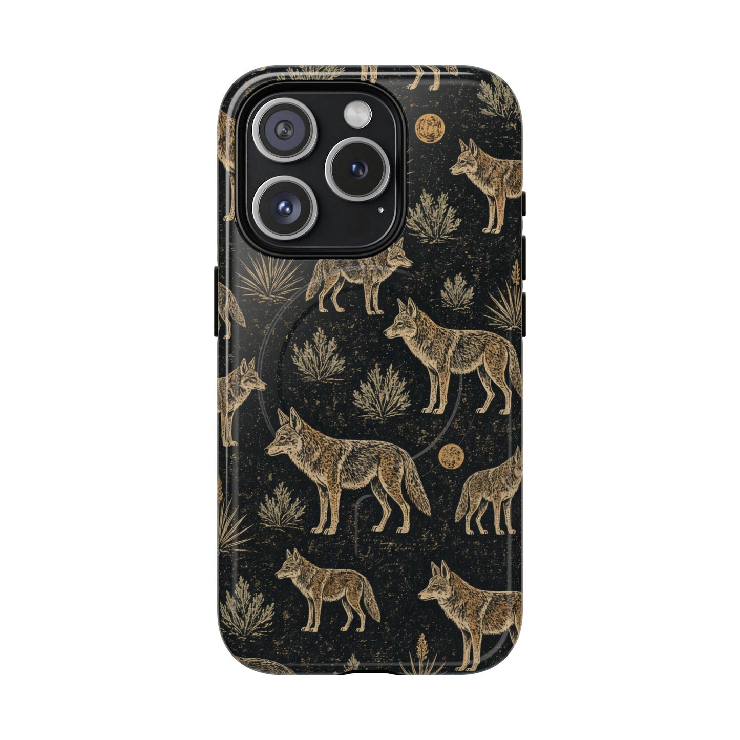 Moonlit Coyote Magnetic Case