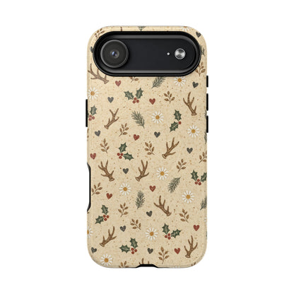Antler Daisies Christmas Magnetic Case