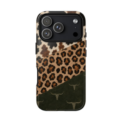 Leopard Longhorn Tough Case