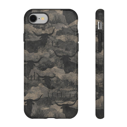 Camo Longhorns Tough Case