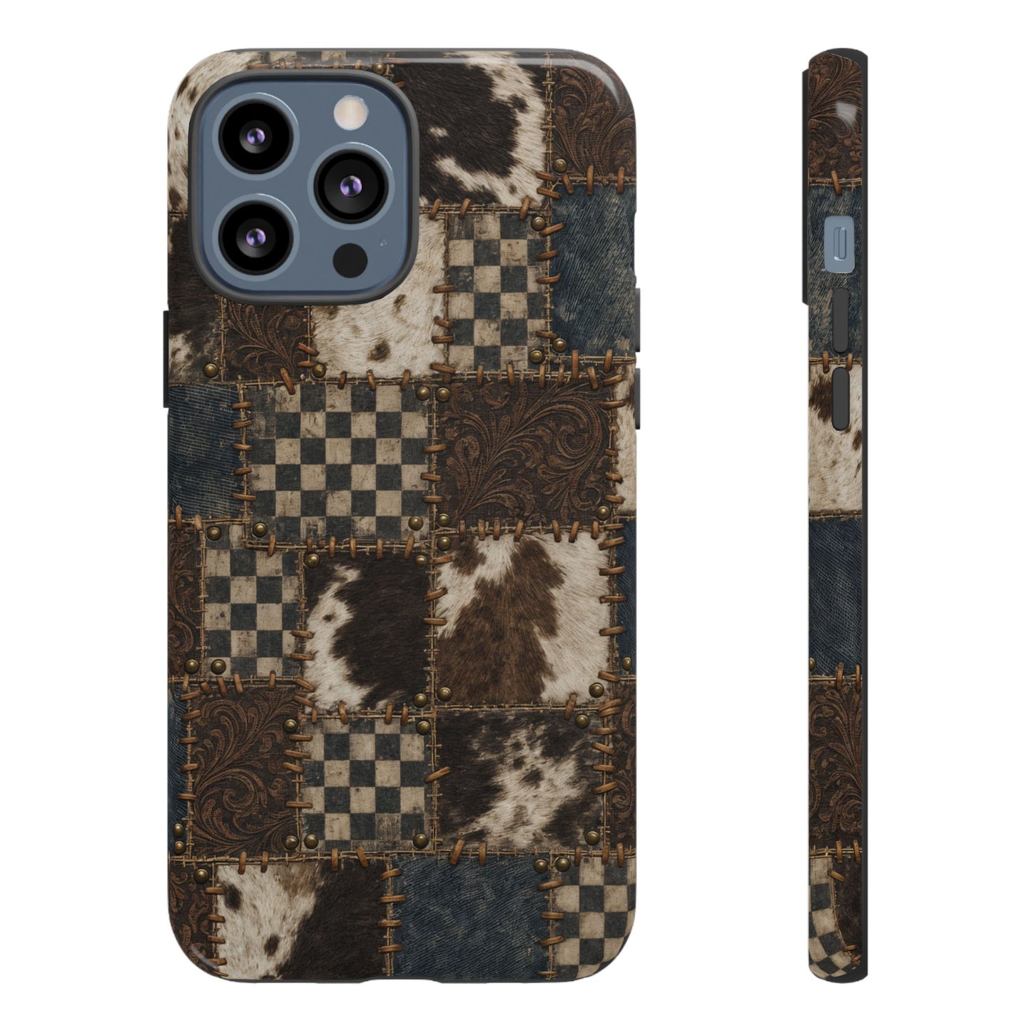 Tooled Patchwork Tough Case