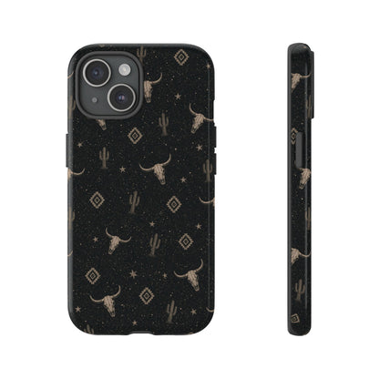 Midnight Longhorn Tough Case