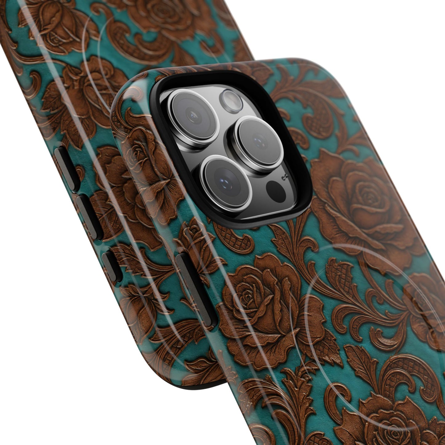 Roses + Scrolls Magnetic Case