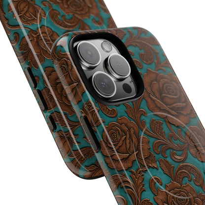 Roses + Scrolls Magnetic Case