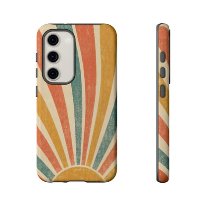 Retro Sun Rays Tough Case