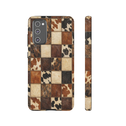Cowhide Quilt Tough Case