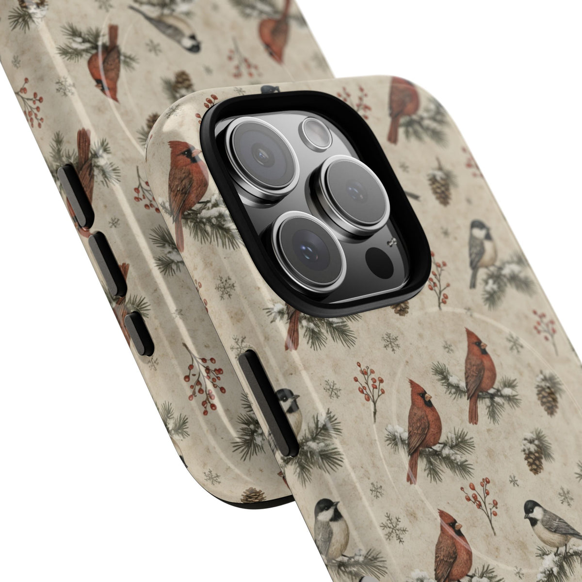 Cardinals And Chickadees Magnetic Case