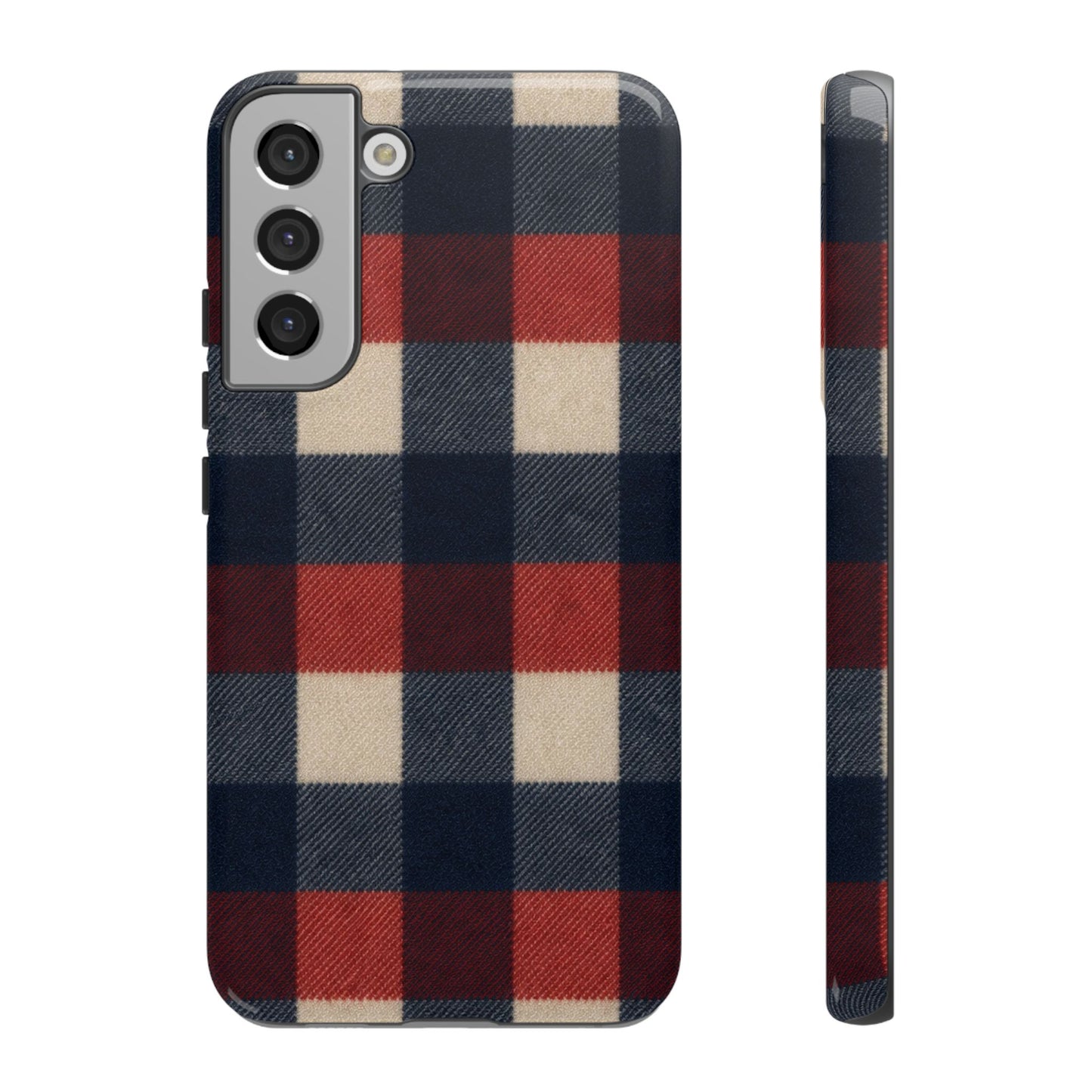 Patriotic Plaid Tough Case