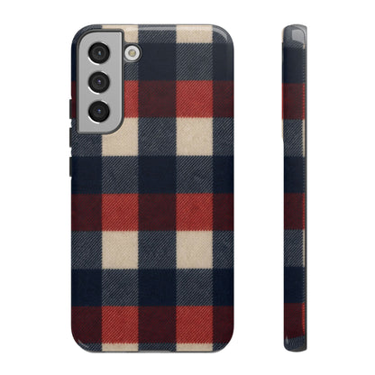 Patriotic Plaid Tough Case