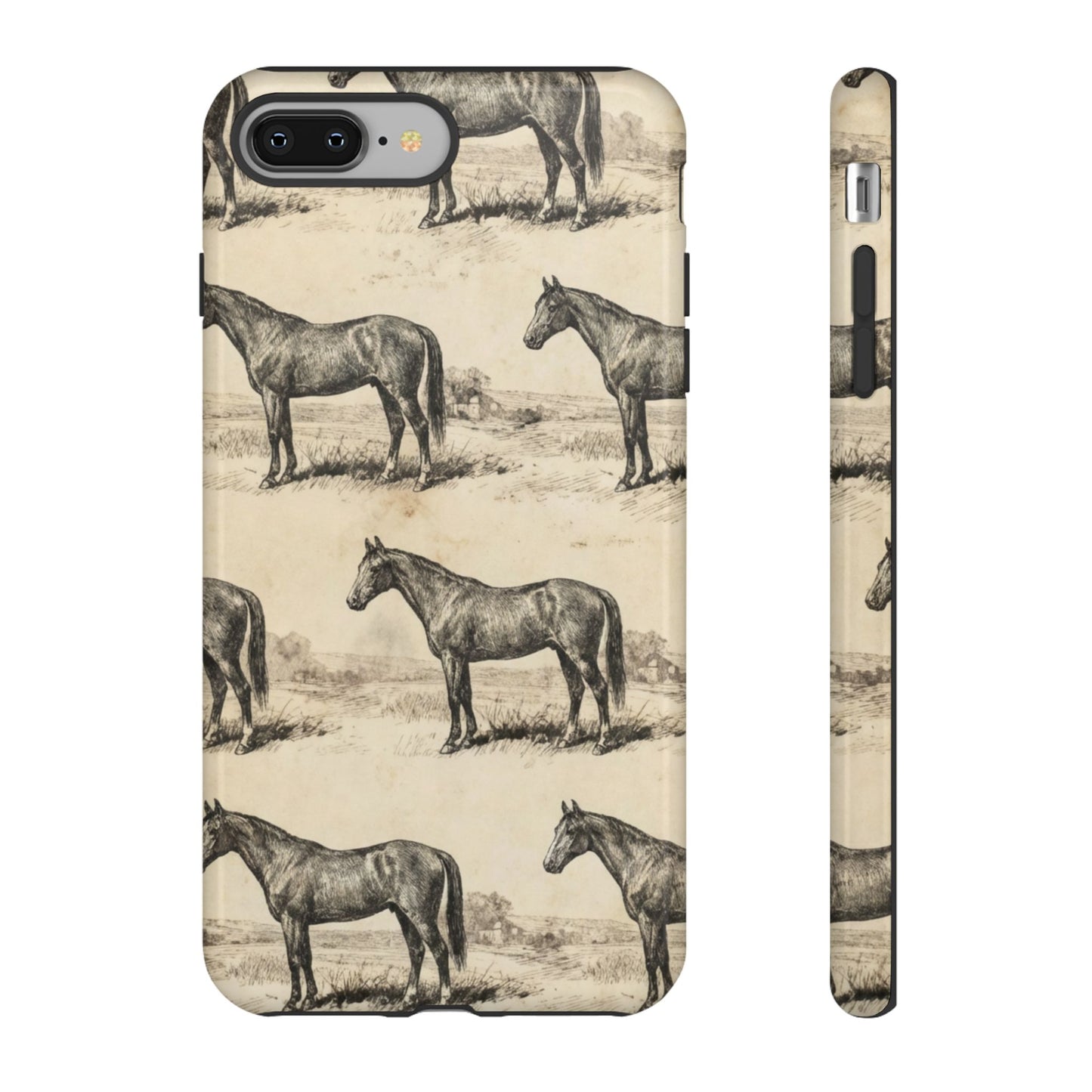 Vintage Horses Tough Case