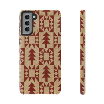 Pine Quilt Tough Case