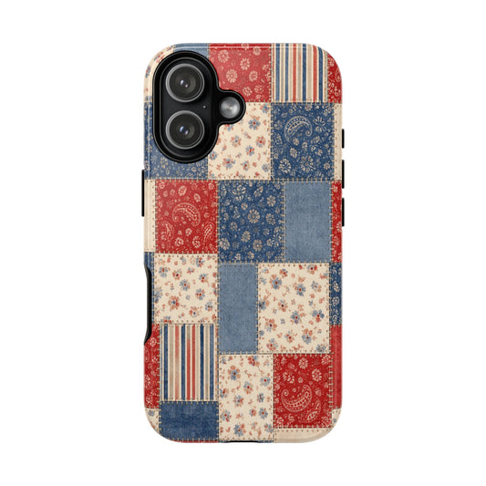 Patriotic Patchwork Tough Case