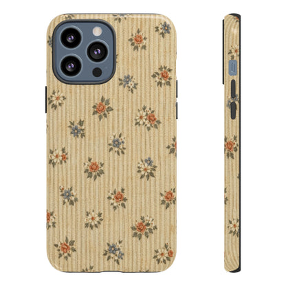 Striped Floral Tough Case