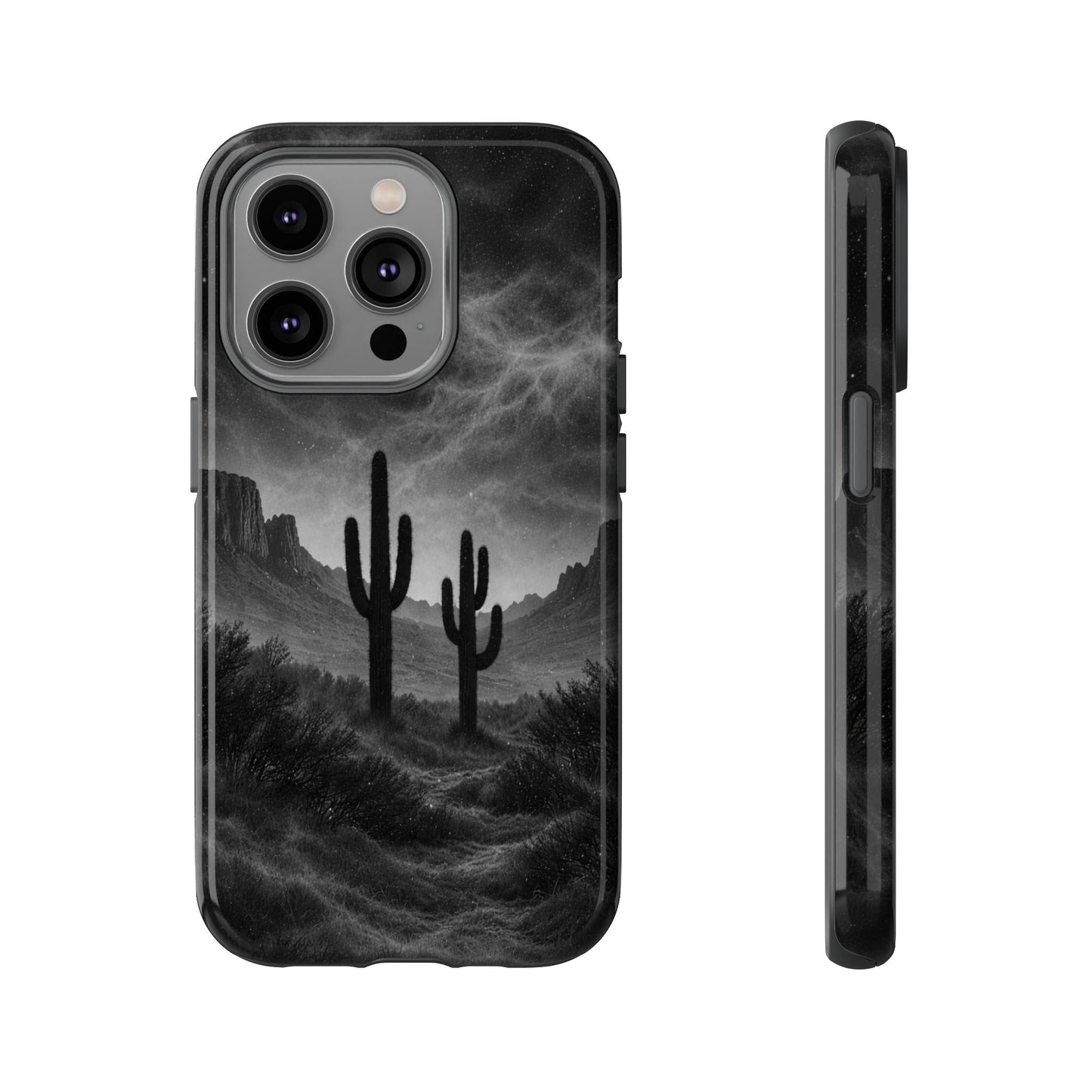 Western Noir Cacti Tough Case