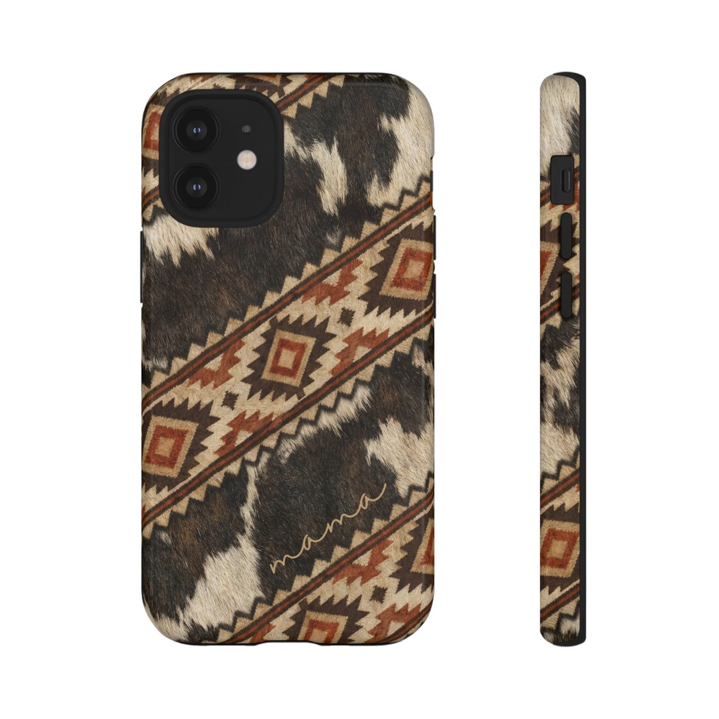 Cowhide Aztec Mama Tough Case