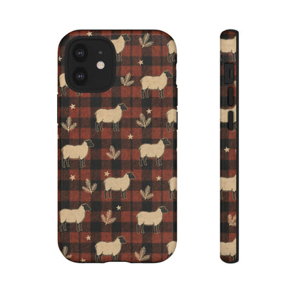 Plaid Sheep Tough Case