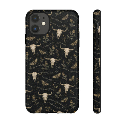 Bull Skull Barbwire Tough Case