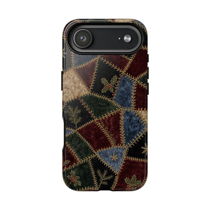 Winter Crazy Quilt Tough Case
