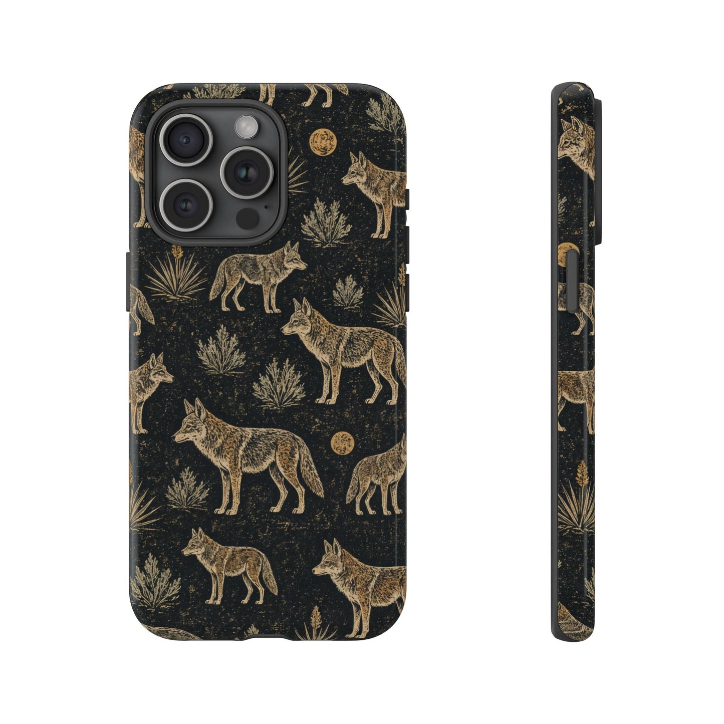 Moonlit Coyote Tough Case