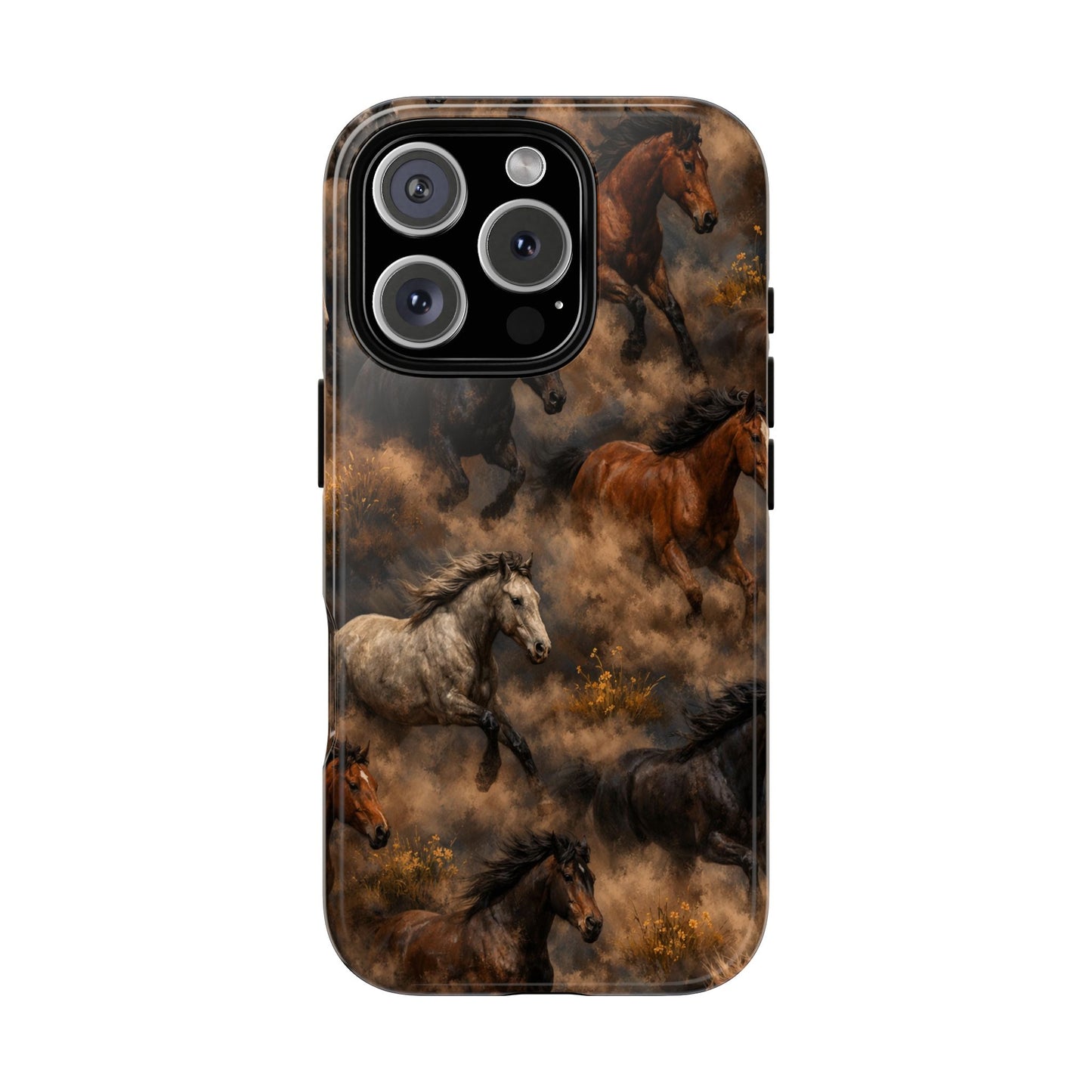 Running Horses Tough Case