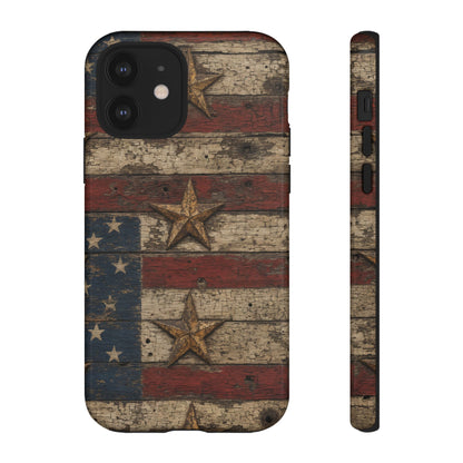 Patriotic Barn Stars Tough Case